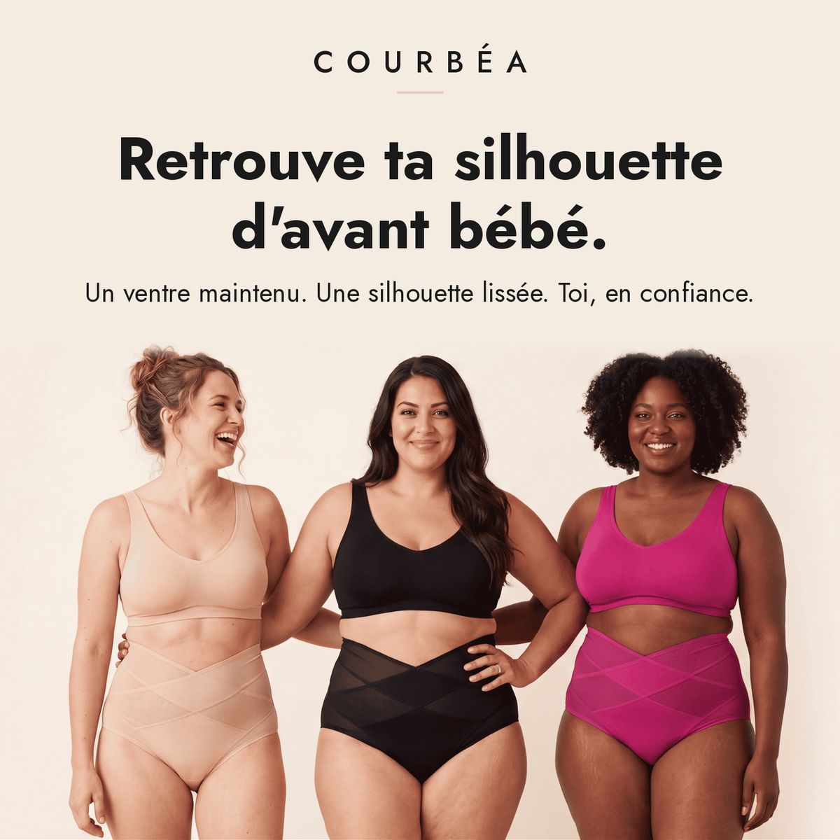 Culotte Gainante Post-Partum 360°